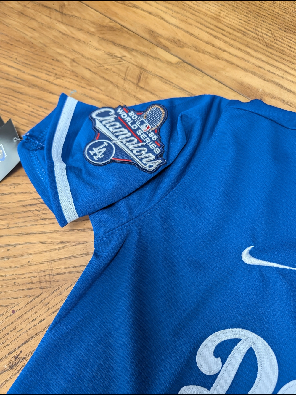 Nike MLB Shohei Ohtani #17 Blue and White Jersey - Picture 5 of 9